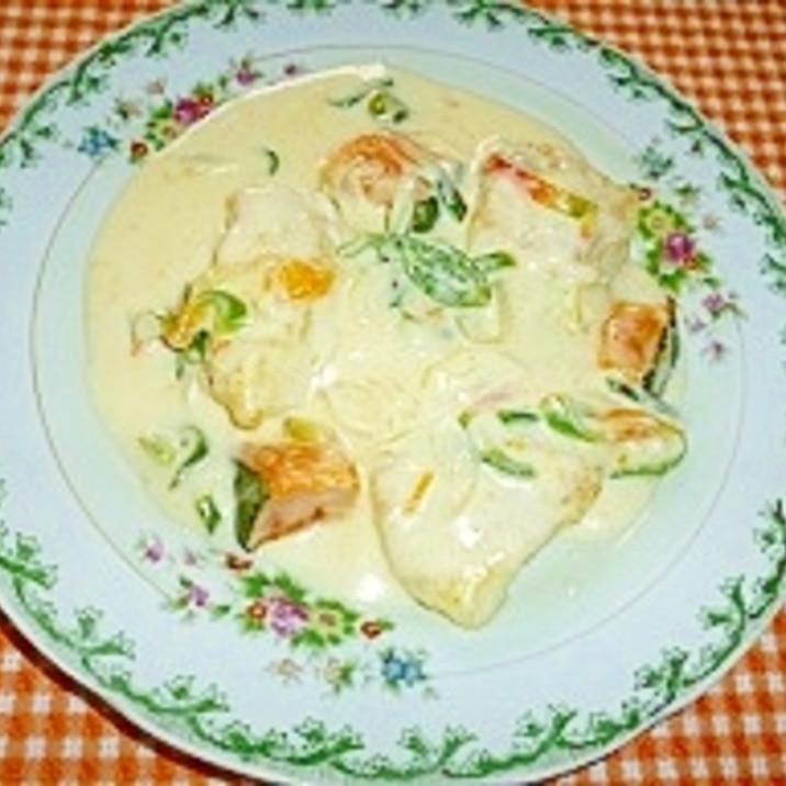 鱈のムニエルクリーム煮